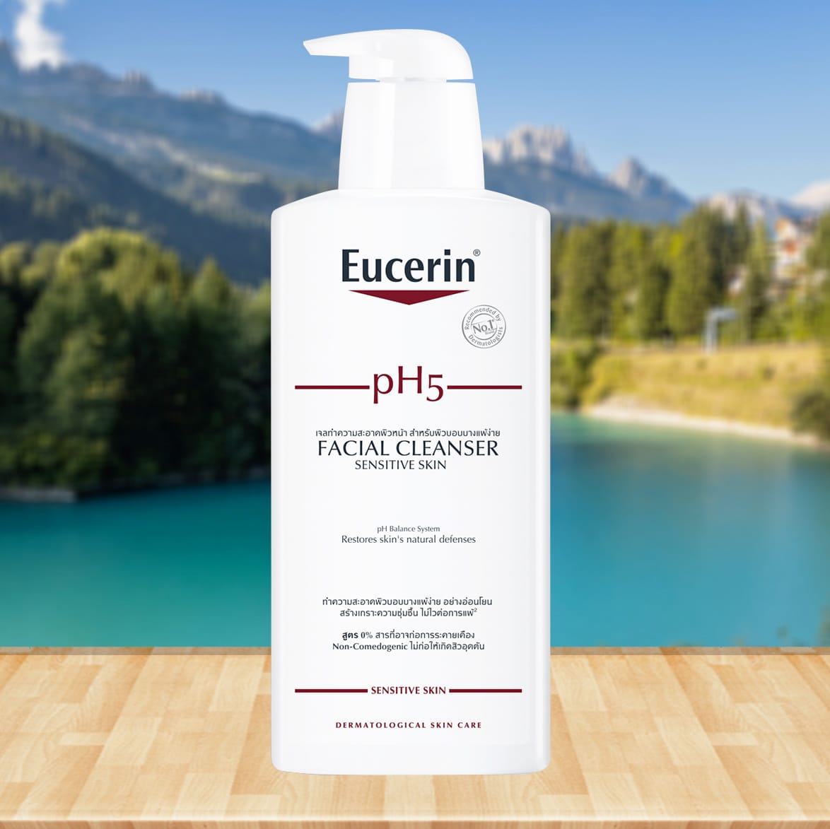 Công dụng của Eucerin pH5 Facial Cleanser